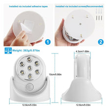 Load image into Gallery viewer, Wireless LED Spotlight 90° Motion Sensor Night Lamp