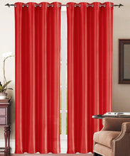 Load image into Gallery viewer, Set of 2: Grommet Curtain Panels - Assorted Colors