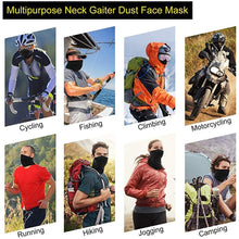 Load image into Gallery viewer, Sun Protection Cool Lightweight Neck Gaiter Face Scarf