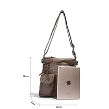 Load image into Gallery viewer, Super Soft Genuine Leather Top Belt Accent Crossbody Bag