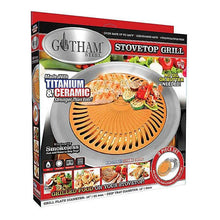 Load image into Gallery viewer, Gotham Steel Nonstick 13-Inch Smokeless Stovetop Grill
