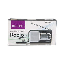 Load image into Gallery viewer, Impecca Riptunes Am/Fm Portable Radio with Speaker
