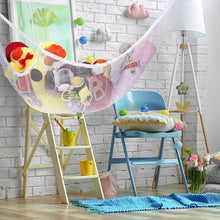 Load image into Gallery viewer, 2-Pack: Jumbo Size Toy Stuffed Animal Storage Hammock with Elastic Bands

