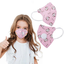 Load image into Gallery viewer, 2-Pack: Multilayer Protective Respirator Safety Face Mask for Kids
