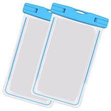 Load image into Gallery viewer, 2-Pack: Universal Cell Phone Waterproof Dry Bag Case
