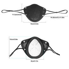 Load image into Gallery viewer, PM2.5 Mouth Nose Disconnect-type Reusable Washable Silicone Mask
