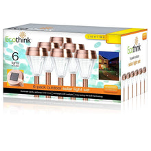 Load image into Gallery viewer, 6-Pack: EcoThink Outdoor Solar LED Pathway Light
