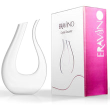 Load image into Gallery viewer, EraVino Premium Horn Crystal Wine Decanter

