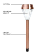 Load image into Gallery viewer, 6-Pack: EcoThink Outdoor Solar LED Pathway Light
