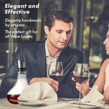 Load image into Gallery viewer, Eravino Wine Decanter Aerating Carafe with Lid
