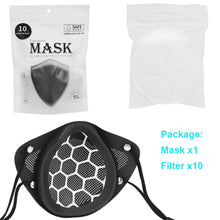 Load image into Gallery viewer, PM2.5 Mouth Nose Disconnect-type Reusable Washable Silicone Mask
