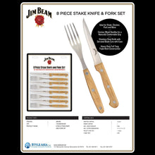 Load image into Gallery viewer, 8-Piece Set: Steak Knife and Fork Set
