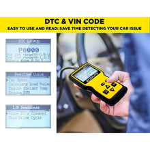 Load image into Gallery viewer, OBD2 Car Code Scanner &amp; Reader Tool for All Vehicles
