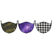 Load image into Gallery viewer, 3-Pack: Double Layer Washable &amp; Reusable Non-Medical Face Mask With Adjustable Loop
