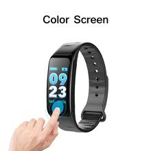 Load image into Gallery viewer, Waterproof Purple Smart Wristband Bracelet Fitness Tracker Health Monitor Heart Rate
