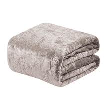 Load image into Gallery viewer, Versailles Throw Flannel Fleece Blanket
