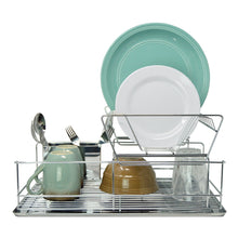Load image into Gallery viewer, Space Saving Stainless Steel Chrome Dish Rack - Assorted Styles

