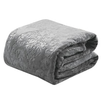 Load image into Gallery viewer, Versailles Throw Flannel Fleece Blanket
