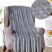 Load image into Gallery viewer, Louvre Throw Flannel Fleece Blanket

