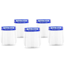 Load image into Gallery viewer, 5-Pack: Reusable Waterproof Transparent Face Shield
