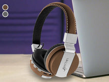 Load image into Gallery viewer, Aduro Pop Soul Leather Wireless Headphones
