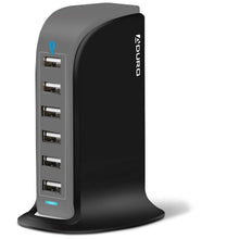Load image into Gallery viewer, Aduro Powerup 6 Port USB Home Charging Station
