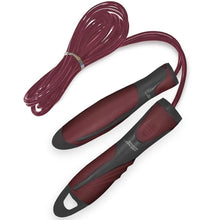 Load image into Gallery viewer, Aduro Sport Speed Jump Rope with Rubberized Non-Slip Handles

