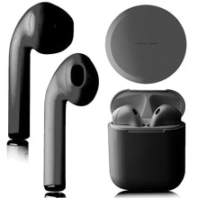 Load image into Gallery viewer, Airbuds Wireless Bluetooth Earphones with Charging Case and Bonus Qi Charging Mat
