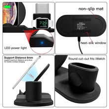 Load image into Gallery viewer, AirDock 3-in-1 Wireless Power Charging Station
