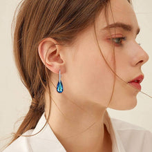 Load image into Gallery viewer, Bermuda Blue Stone Drop Earring
