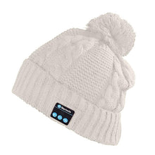 Load image into Gallery viewer, Bluetooth Pom-Pom Beanie - Assorted Colors
