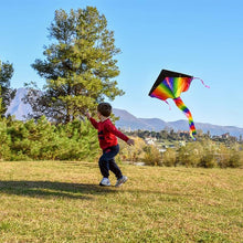 Load image into Gallery viewer, BritenWay Ripstop Polyester Fabric  Extra Large Rainbow Kite

