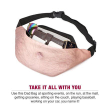Load image into Gallery viewer, 3D Beer Belly Waist Pocket Fanny Pack and Top Prank Gag Gift Travel Carry Pouch
