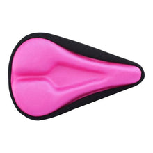 Load image into Gallery viewer, Extra Comfort Soft Gel Cycling Seat Cushion Pad Cover
