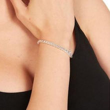 Load image into Gallery viewer, Silvertone Retro Chain Bracelet
