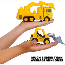 Load image into Gallery viewer, Construction Trucks Toy Set Toys for Kids Boys and Girls Age 3 Year Old &amp; Up
