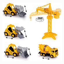 Load image into Gallery viewer, Construction Trucks Toy Set Toys for Kids Boys and Girls Age 3 Year Old &amp; Up
