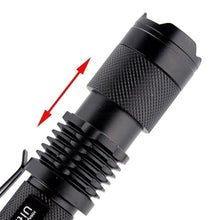 Load image into Gallery viewer, CREE XML T6 2000 Lumen Zoomable 3 Mode Focus LED Waterproof Flashlight
