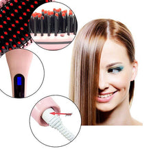 Load image into Gallery viewer, Detangling Hair Straightener Brush - Assorted Colors
