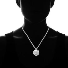 Load image into Gallery viewer, Engraved "She Believed She Could So She Did" Inspirational Pendant
