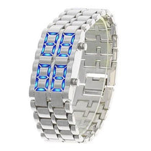 Load image into Gallery viewer, Faceless Unisex Stainless Steel Titanium Waterproof LED Watch
