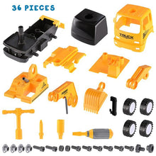 Load image into Gallery viewer, Fun Educational Take Apart Construction Truck Engineering Toy Playset
