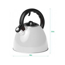 Load image into Gallery viewer, Vremi 2 Quart Whistling Tea Kettle
