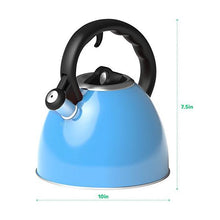 Load image into Gallery viewer, Vremi 2 Quart Whistling Tea Kettle
