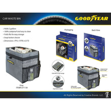 Load image into Gallery viewer, Goodyear Car Waste Bin
