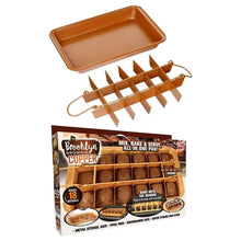 Load image into Gallery viewer, Gotham Steel Nonstick Baking Pan with Built-In Slicer
