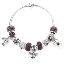 Load image into Gallery viewer, Graduation Charm Bracelet
