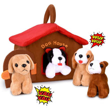 Load image into Gallery viewer, Hakol Dog House With Puppies Toy Set
