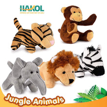 Load image into Gallery viewer, HAKOL Jungle Friends Talking Plushie Set
