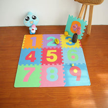 Load image into Gallery viewer, HemingWeigh Kid's Multicolored Numbers Puzzle Play Mat
